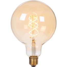 Filamenttilamppu Lucide G125, Ø12.5cm, IP20, 4.9W, meripihka