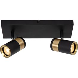 Kattospotti Lucide Gorik, 10x28cm, IP20, musta