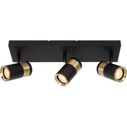 Kattospotti Lucide Gorik, 10x40cm, IP20, musta