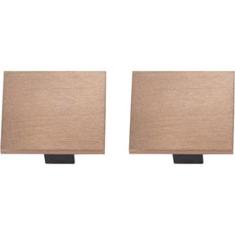 Valaisinkiskon päätykappaleet Lucide Linial, 0.9x1.9cm, IP20, messinki