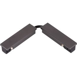 Valaisinkiskon joustoliitin Lucide Linial, 1.9x17cm, IP20, harmaa