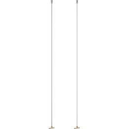 Kiskovalaisin Lucide Linial, Ø50cm, IP20, messinki