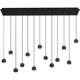 Riippuvalaisin Lucide Montana, 20x130cm, IP20, 5.7W, ruskea