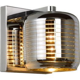 Seinävalaisin Lucide Eryn, 12x14cm, IP20, kromi