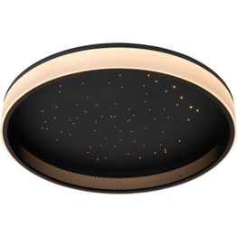 Plafondi Lucide Estreja, Ø40cm, IP20, 40W, musta