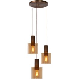 Riippuvalaisin Lucide Toledo, 50x50cm, IP20, meripihka