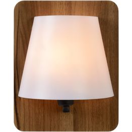 Seinävalaisin Lucide Idaho, 12.5x20cm, IP20, ruskea