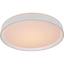 Plafondi Lucide Nuria, Ø50cm, IP20, 36W, valkoinen