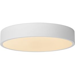 Plafondi Lucide Unar, Ø30cm, IP20, 18W, valkoinen