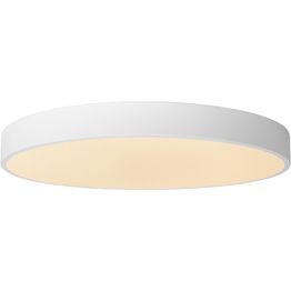 Plafondi Lucide Unar, Ø49.5cm, IP20, 36W, valkoinen