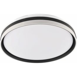 Led-kattovalaisin Goldlux Barbara Led 48.5cm, 4000lm, musta/opaali/kirkas