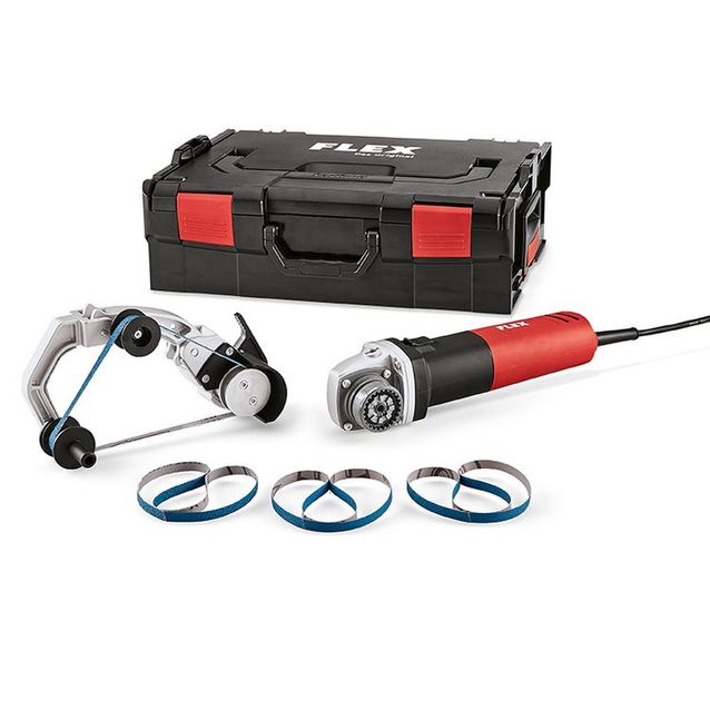 Putkihiomakone Flex TrinoxFlex, setti