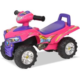 Lasten ajettava mönkijä äänillä ja valoilla eri värejä