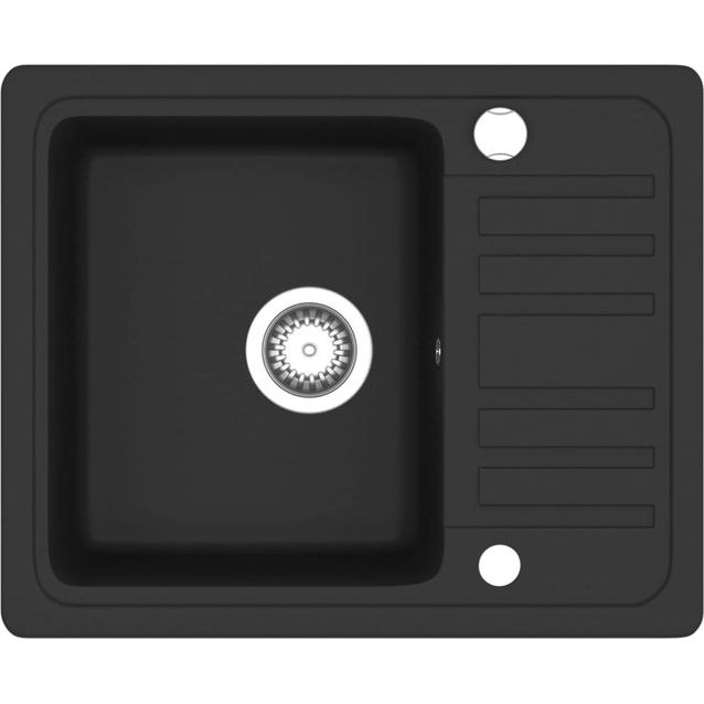 Keittiön pesuallas graniitti, musta 
