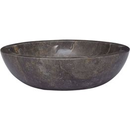 Pesuallas harmaa Ø40x12 cm marmori