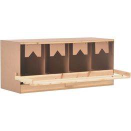 Kanan munintapesä 4 osastoa 106x40x45 cm mänty