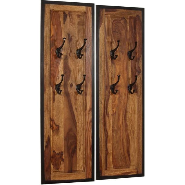 Naulakko, 2kpl, kiinteä, seesamipuu