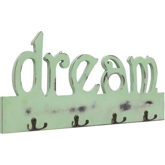 Seinälle kiinnitettävä naulakko DREAM, 50x23cm