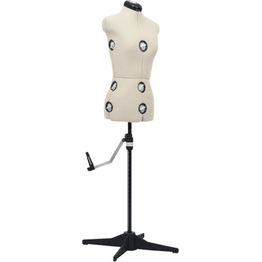 Säädettävä mallinukke nainen kerma S koko 33-40