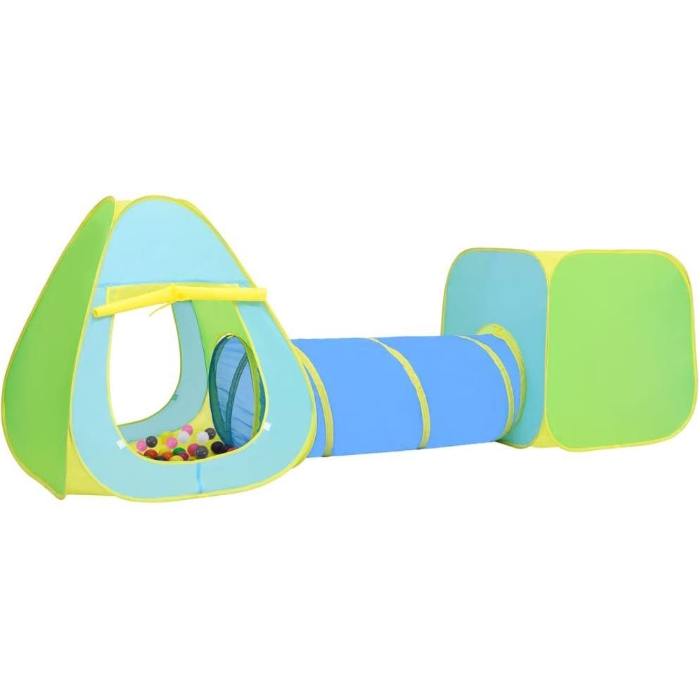 Lasten leikkiteltta monivärinen 350 palloa