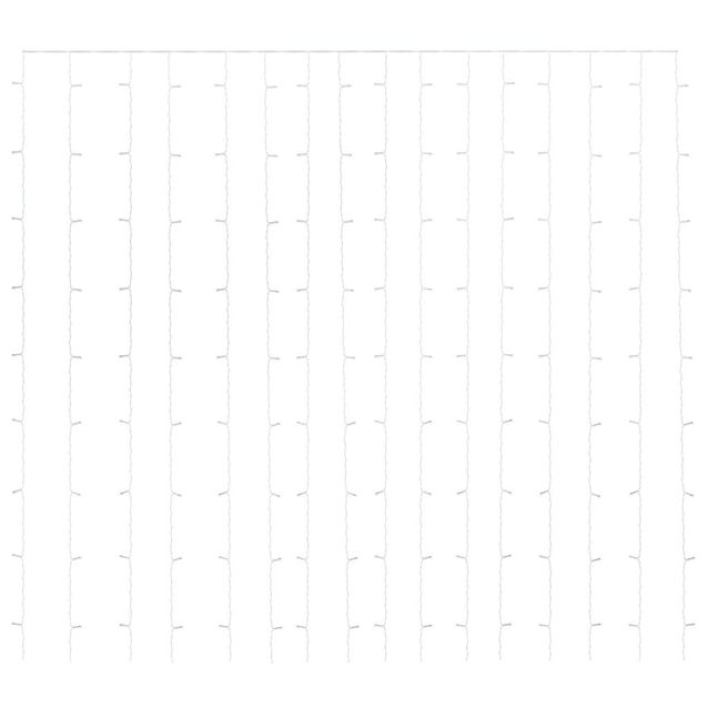 LED-valonauhaverho keijuvalot, 3x3m, 300 LEDiä