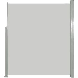 Sisäänvedettävä sivumarkiisi 160x500 cm kerma