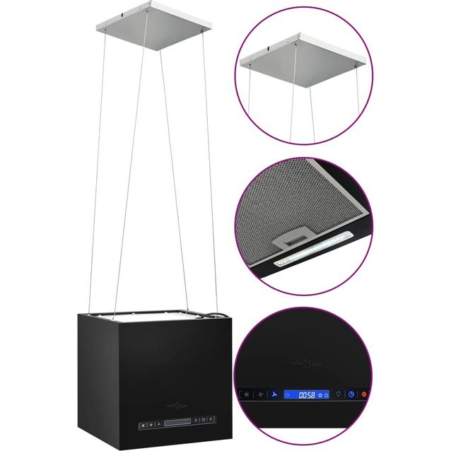 Ripustettava liesituuletin, LCD 37cm, jauhemaalattu teräs 