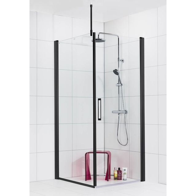 Frost Concept musta, seinä 900mm, ovi 800mm