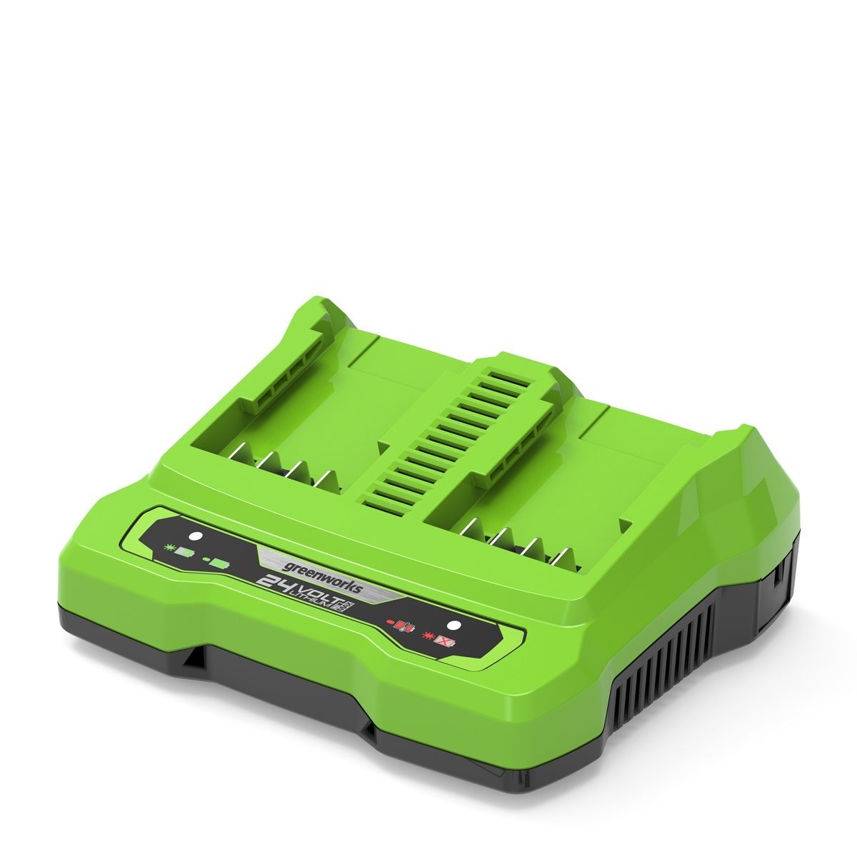 Tuplalaturi Greenworks G24X2UC4 4A 24V akuille