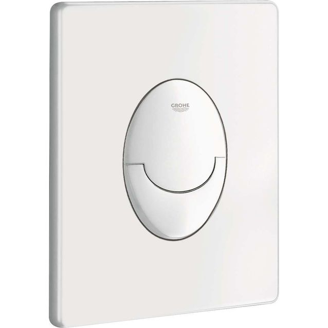 Huuhtelupainike Grohe Skate Air valkoinen pysty