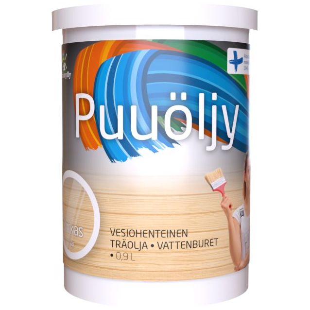 Puuöljy GVK Värimylly 2,7 L eri värejä