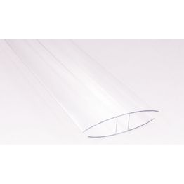 H-profiili Keraplast 16 mm PC-muovia kirkas määrämittainen