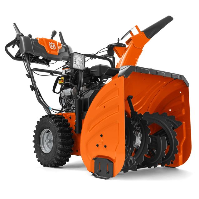 Lumilinko Husqvarna ST 327 kaksivaihe sähköstartilla