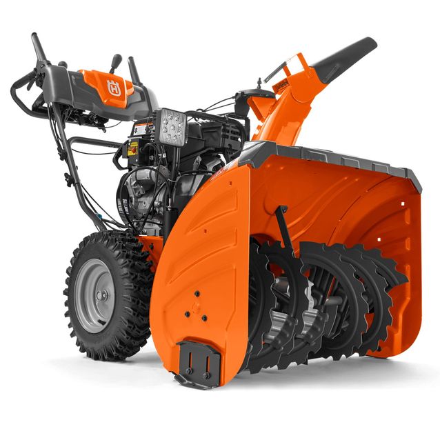 Lumilinko Husqvarna ST 330 kaksivaihe sähköstartilla