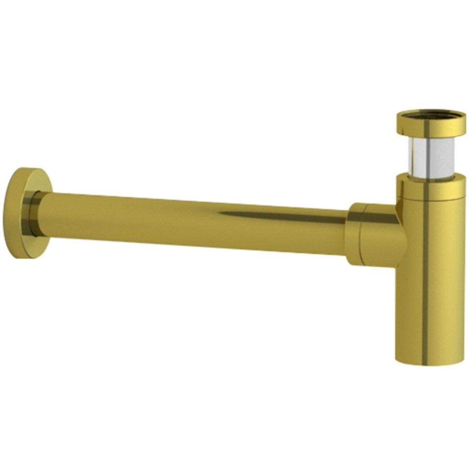 Hajulukko Gustavsberg, seinämalli, harjattu messinki