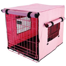 Häkinpäällinen Brava eri kokoja pinkki