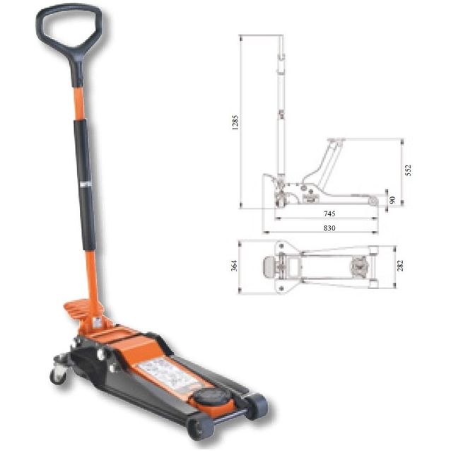 Hallitunkki Bahco BH13000, 3tn