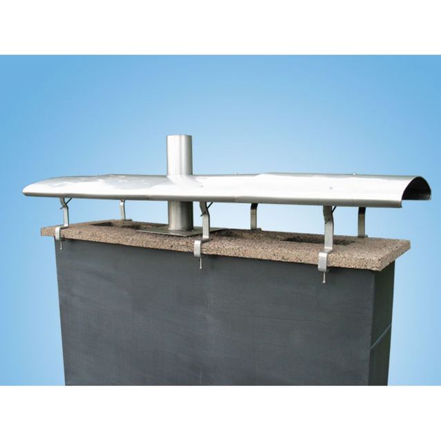 Läpivientiputki Kosken Metalli 120 mm