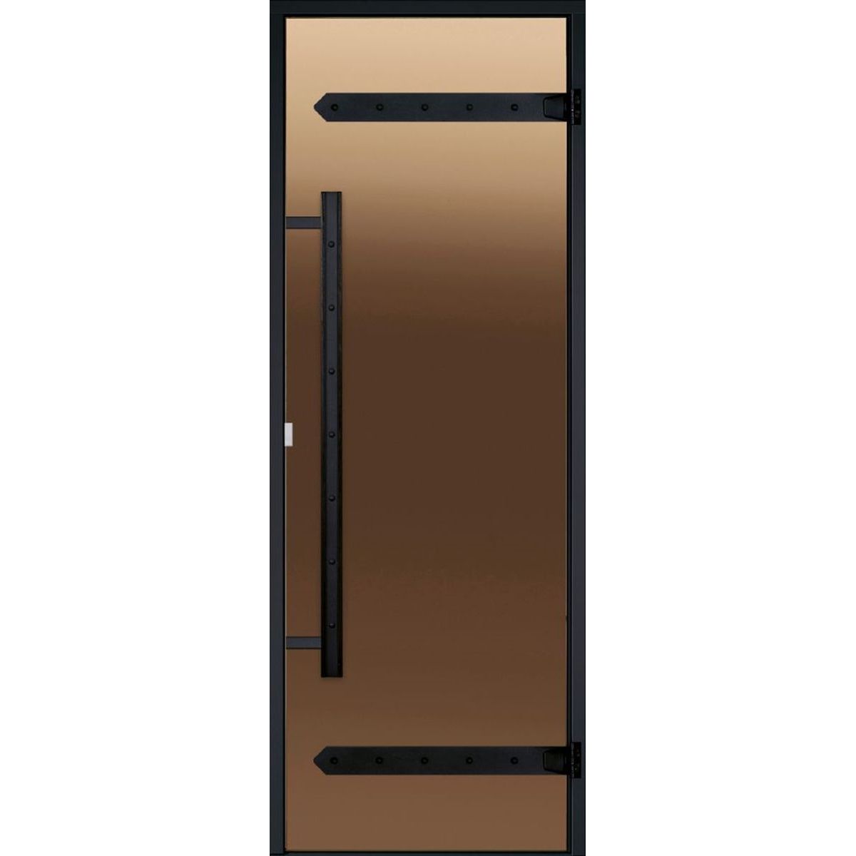 Saunan lasiovi Harvia Legend 8x19 mäntykarmeilla pronssi