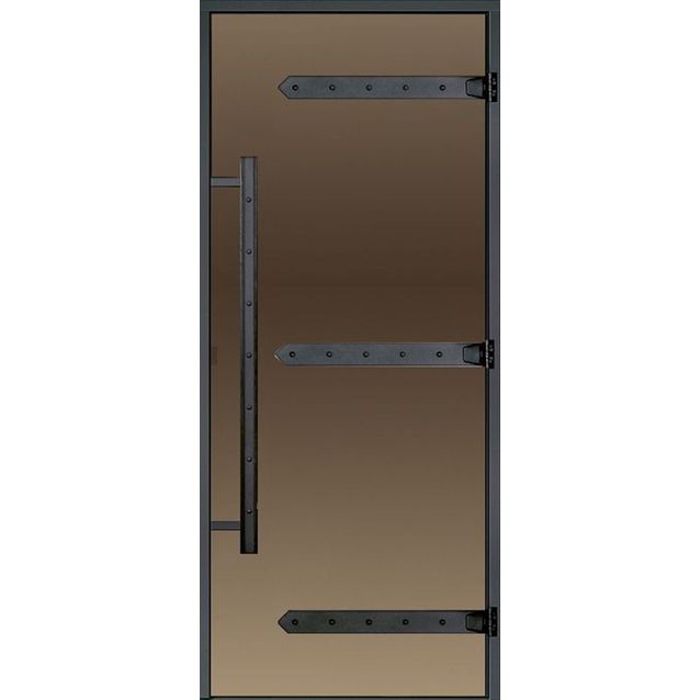 Saunan Legend-lasiovi Harvia 9x19 alumiinikarmeilla eri värivaihtoehtoja