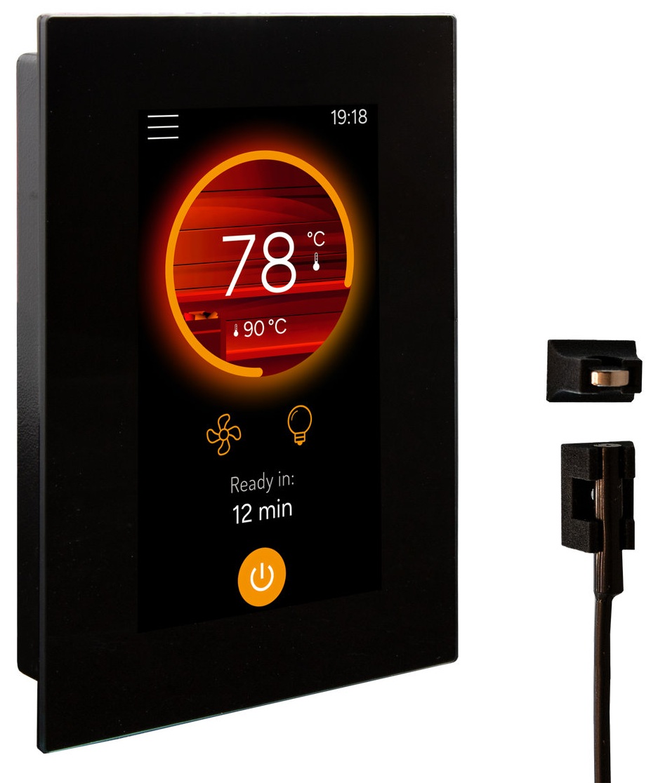 Sähkökiuas Harvia Cilindro Xenio PC70XE Black Steel 7 kW 6-10 m³