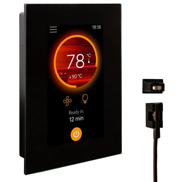 Ohjauspaneeli Harvia Fenix WiFi Touchscreen Control, ovianturilla