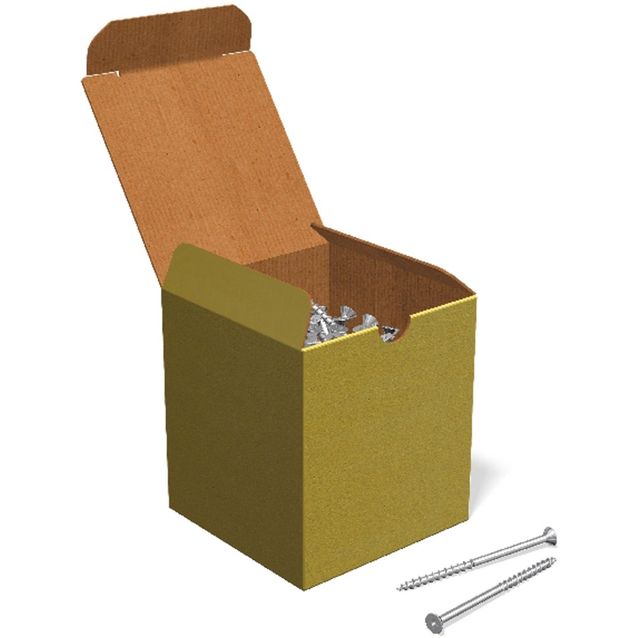 Harjatiiliruuvi tiivisteellä Benders Carisma 4.5x80 mm rst 50 kpl/pak