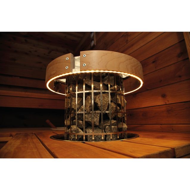 Suojakaide Harvia Cilindro valaistu HPC4L