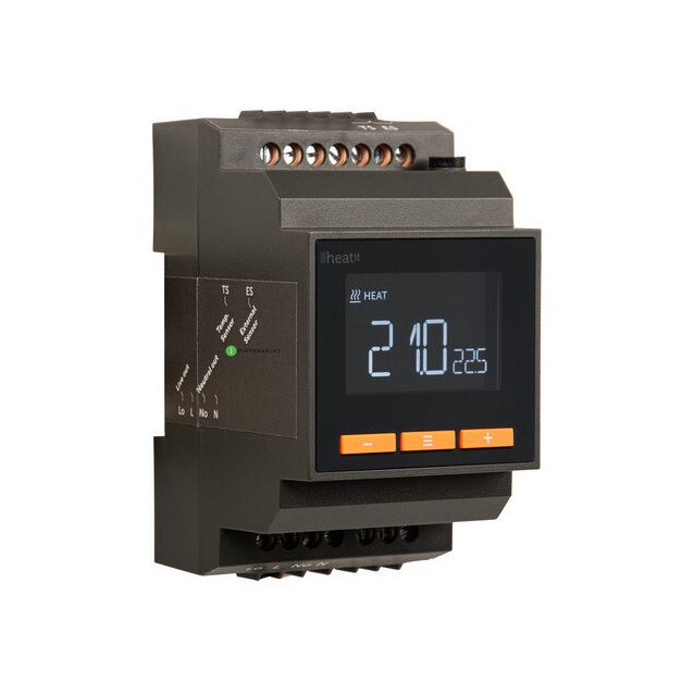 Yhdistelmätermostaatti Heatit DIN multifunction 16A
