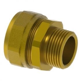 PEX-liitin Hela 8015, ulkokierre, PN10, R25-32x4.4