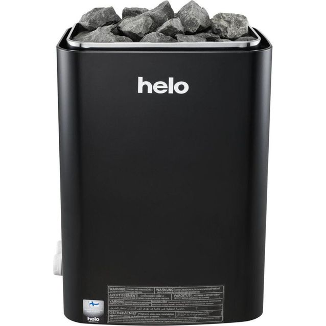 Musta Vienna-kiuas on 4,5 kW:n tehoinen