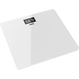 Henkilövaaka Duschy LCD-näytöllä valkoinen