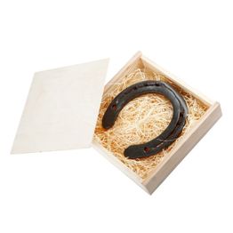 Hevosenkenkä lahjapakkauksessa Ferrum Fabrika takorauta