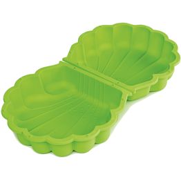 Hiekkalaatikko Paradiso Toys simpukkamalli muovi vihreä